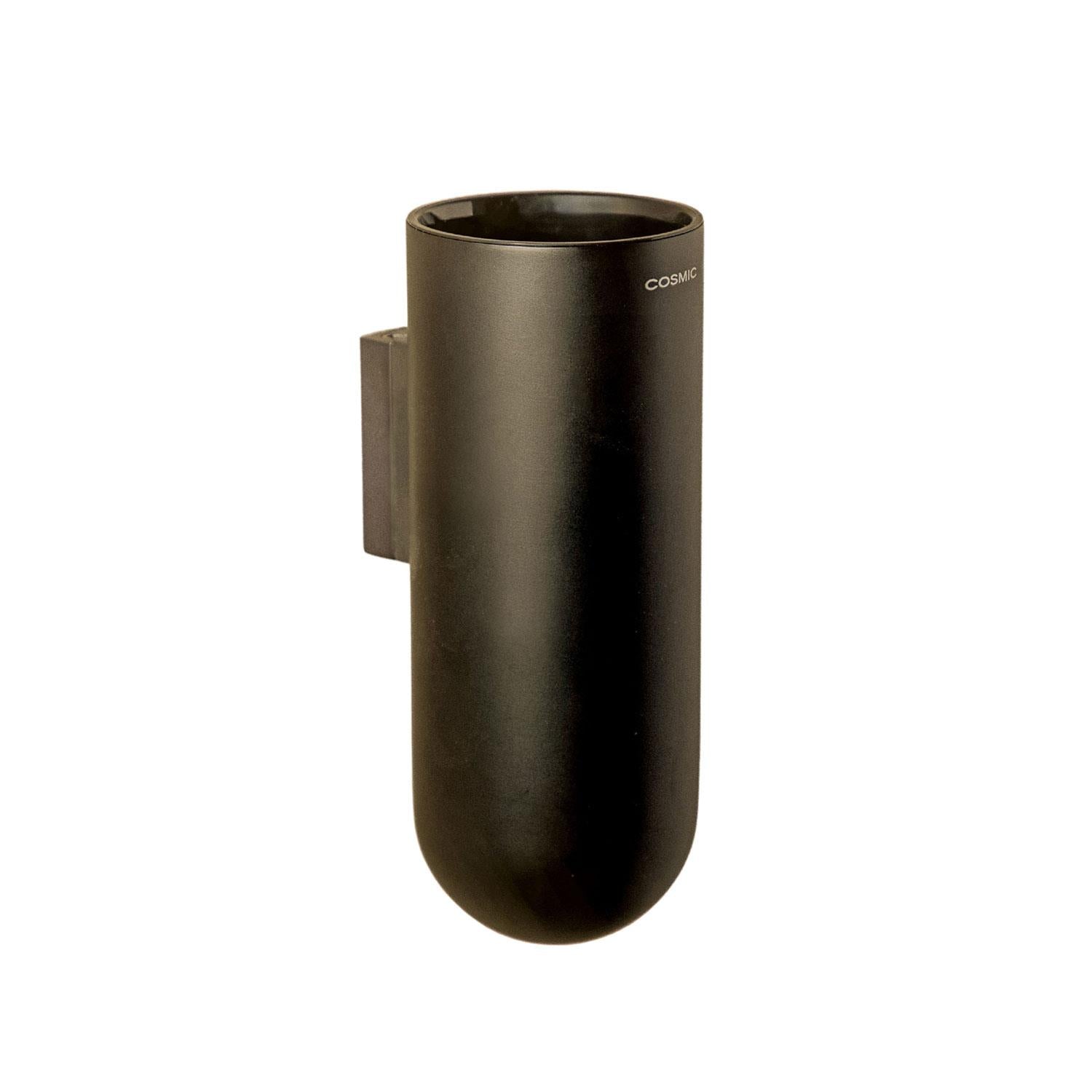 Wall Mounted Toothbrush Holder, Bathroom Tumbler Black, Geyser Collection