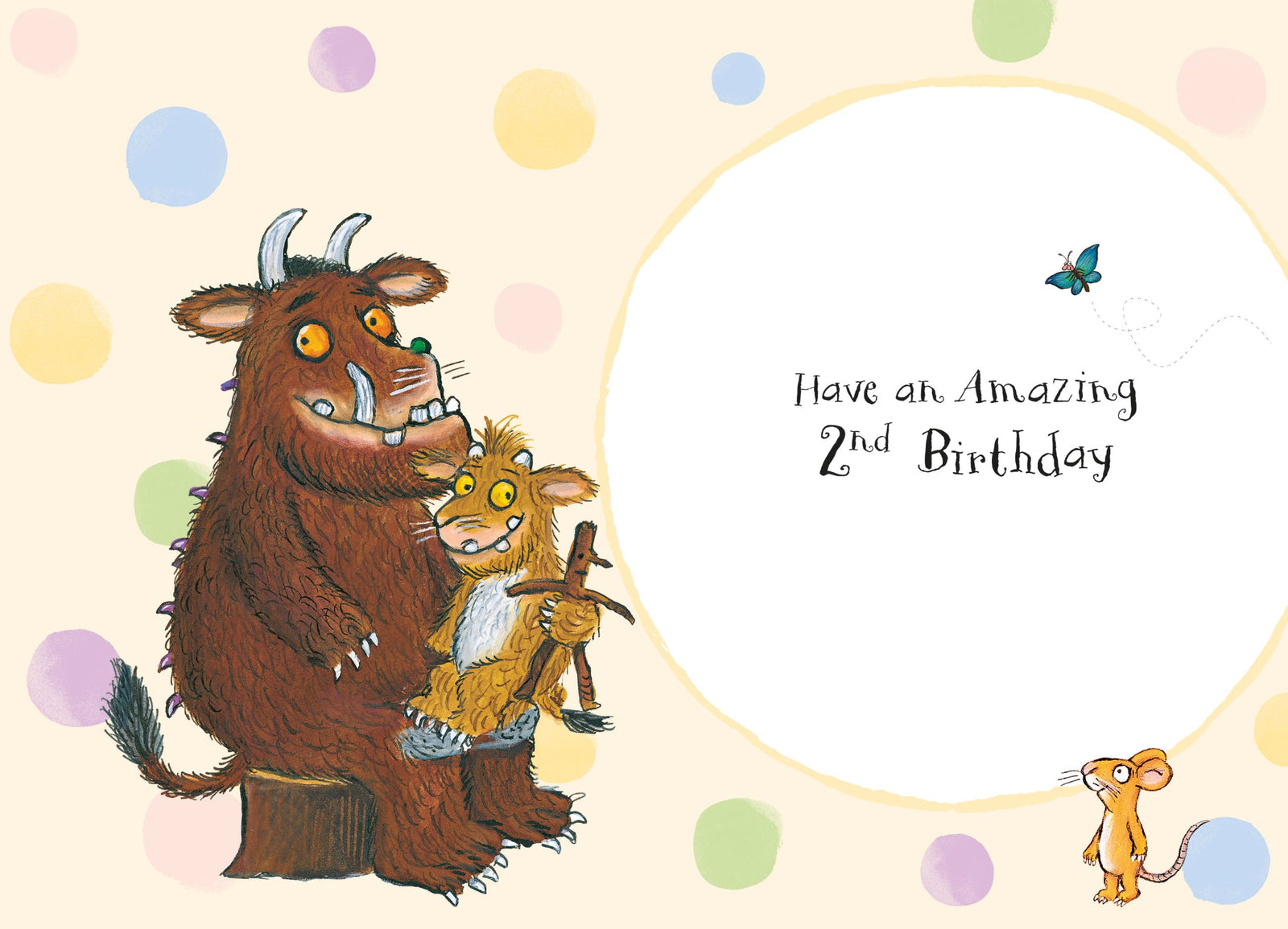 Age 2 Birthday Card Official Product
