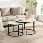 Circa Nesting Tables | Set of 2 | White