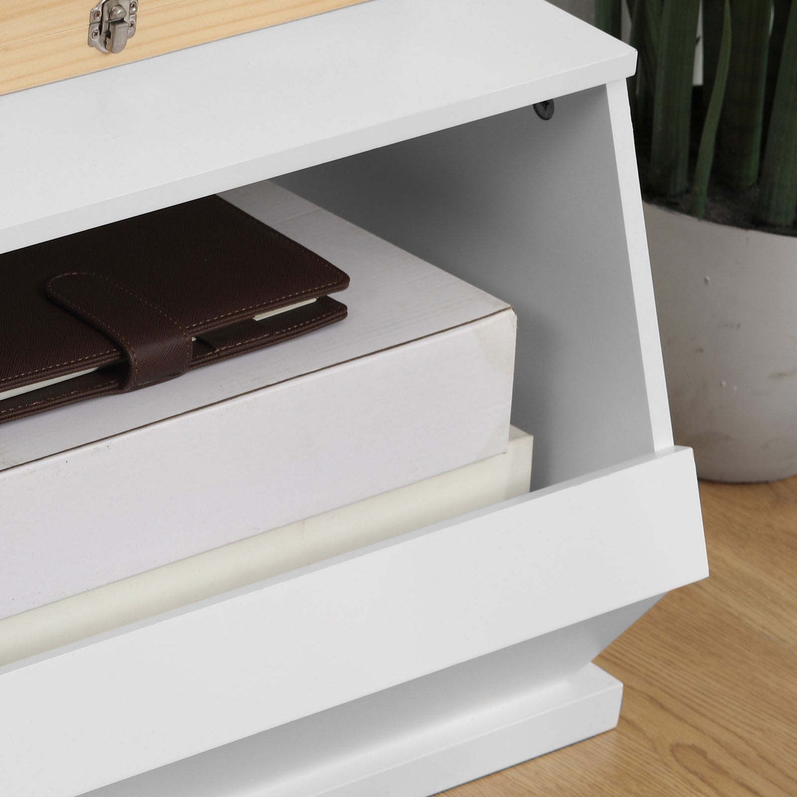 Storage Cabinet With 2 Compartments Home Office Study