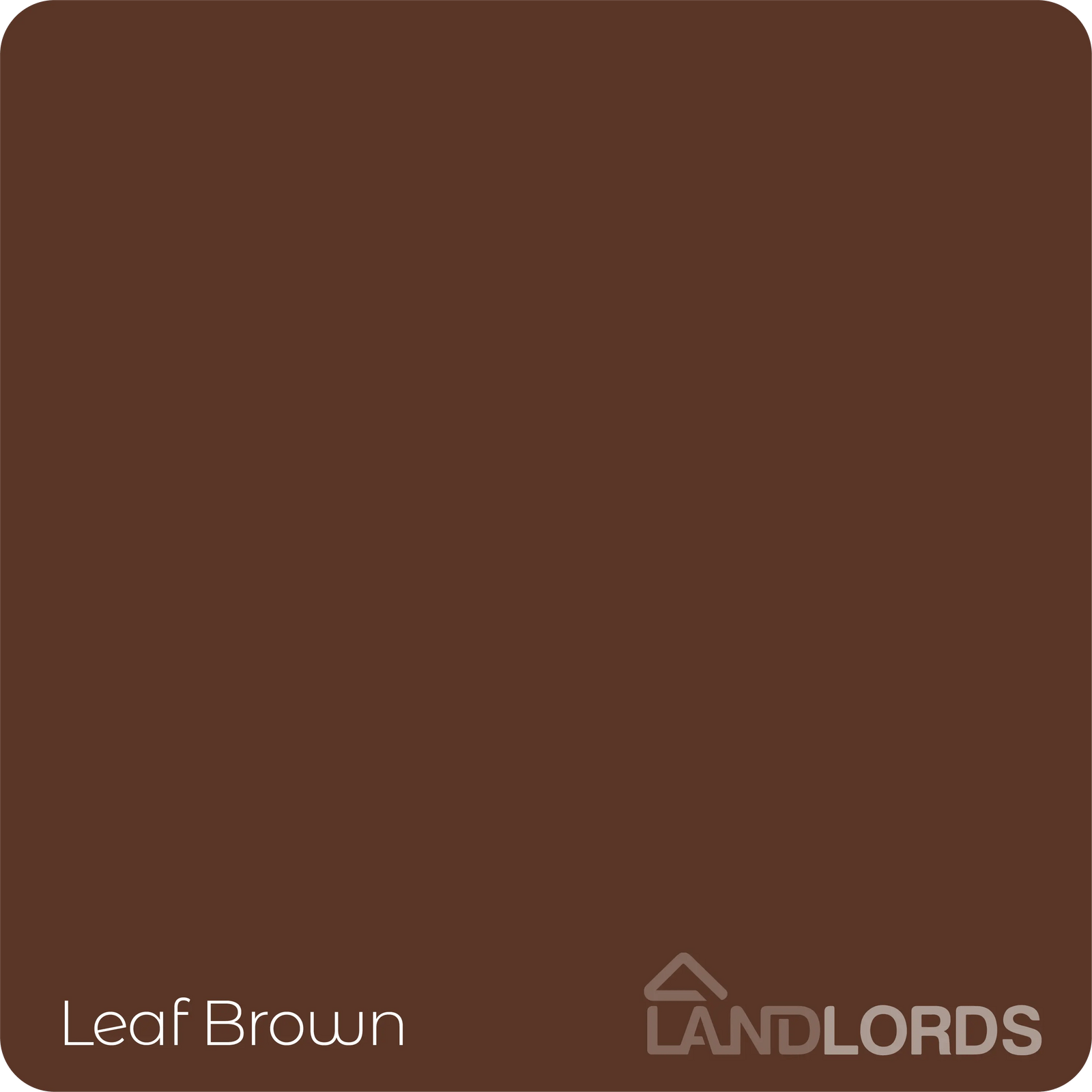 Roof Paint - Durable & Weatherproof Roof Protection | 20l | Leaf Brown