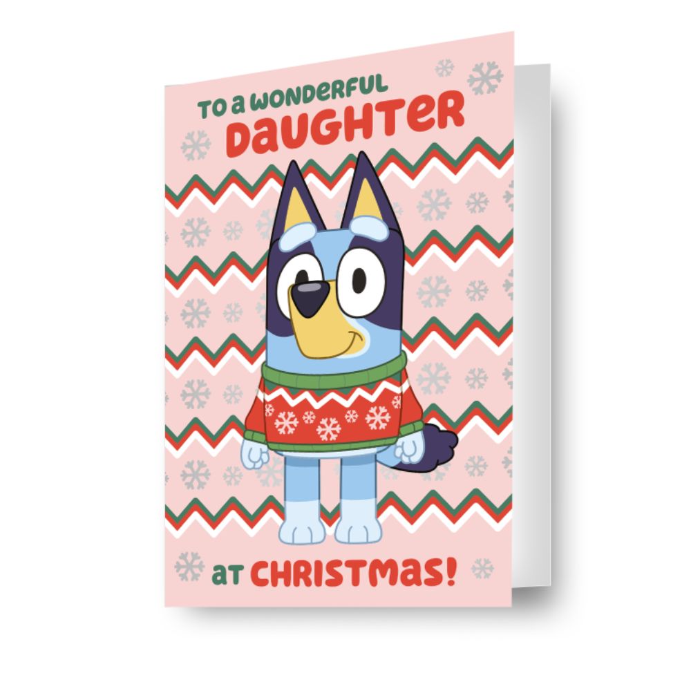 Daughter Christmas Card Official Product