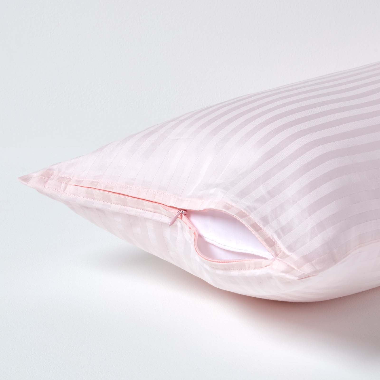 European Size Egyptian Cotton Pillowcase 330 Tc | 40 x 80cm | Pink