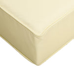 Outdoor Seat And Back Cushion Set,olefin Patio Chair Cushion | Beige