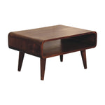 Solid Wood Open Chestnut Media Unit