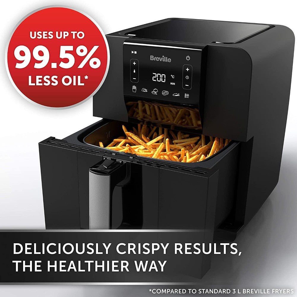 Digital 5.5l Air Fryer Oven Fry Bake Roast Grill