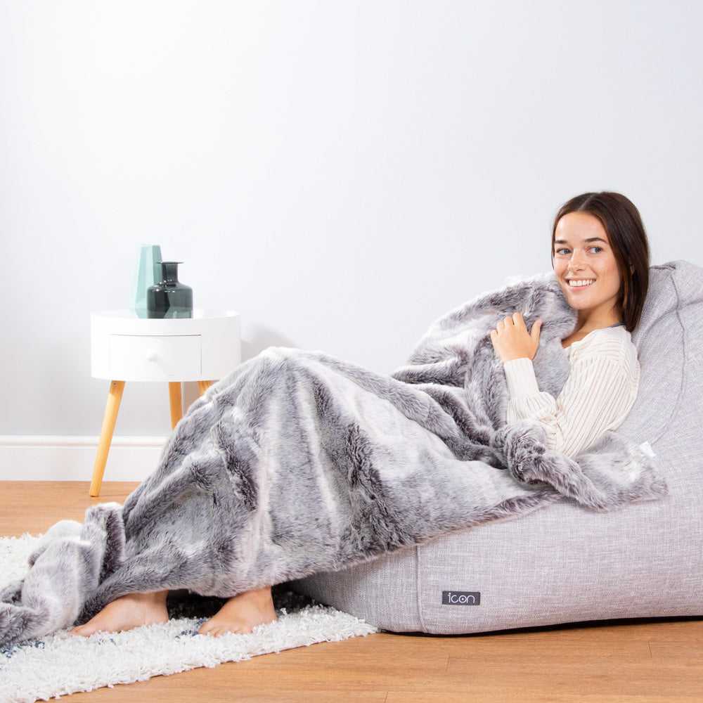 Grey High Back Seat Cushion Set