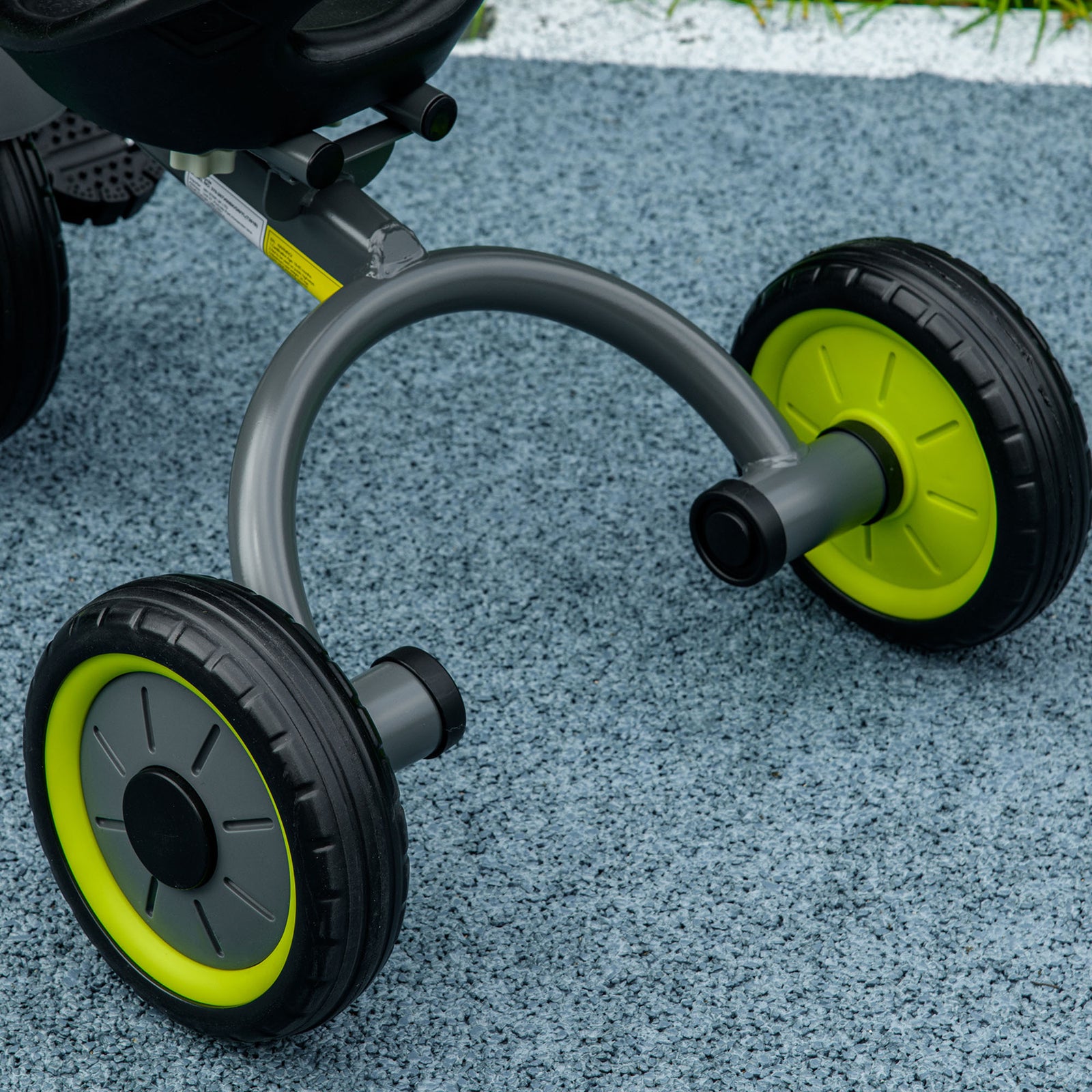 Trike W/ Adjustable Seat Basket, Kids Tricycle For 2-5 Years Old | Black
