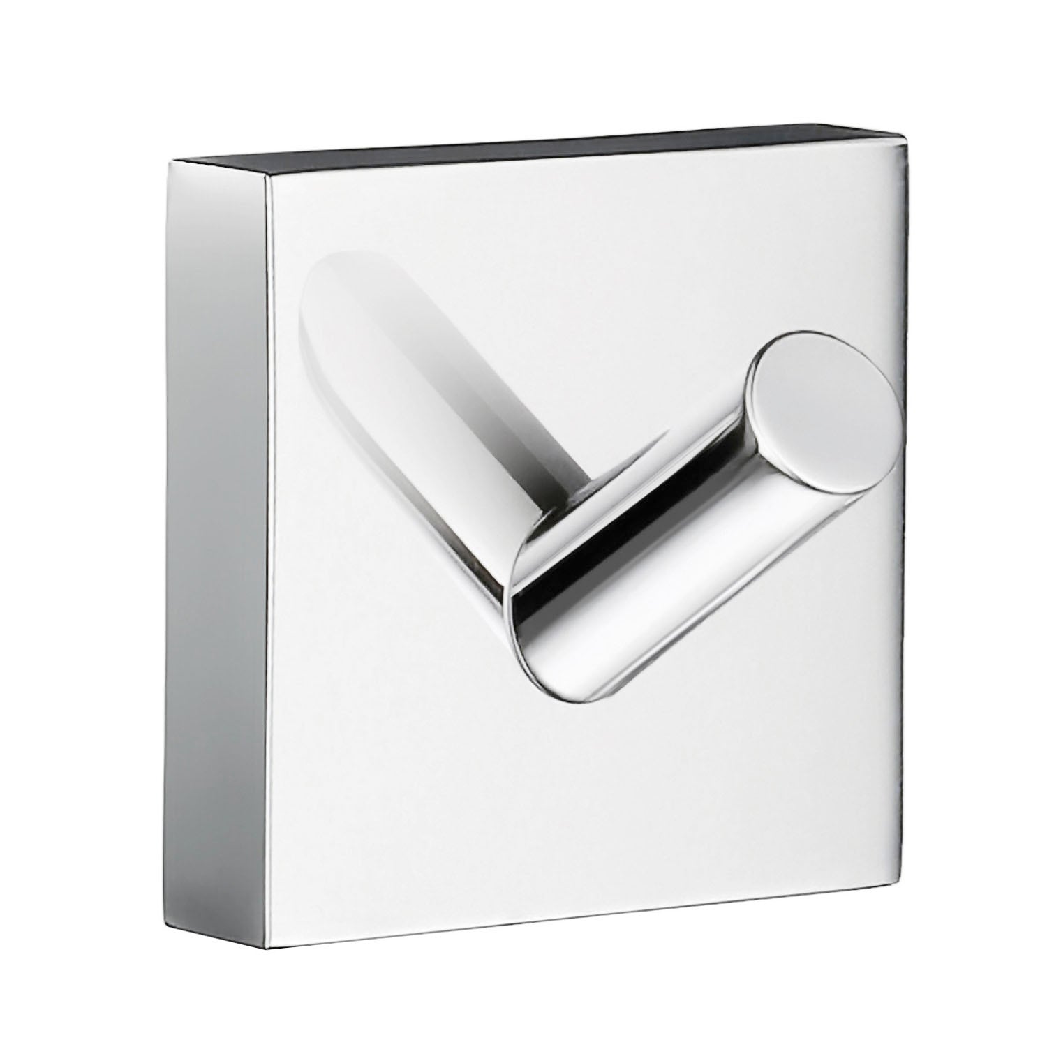 Towel Hooks Wall Mounted Storage Non-rust Brass Core | Single | Polished Chrome
