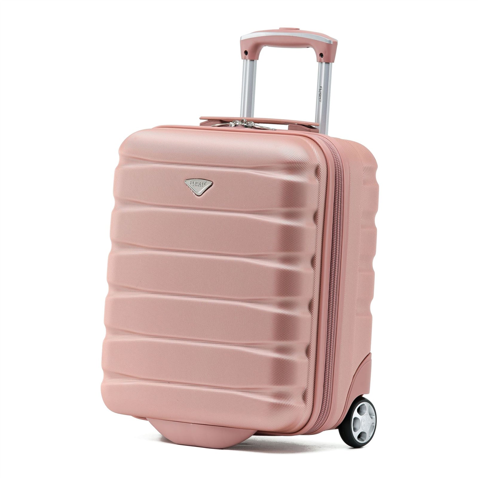 45x36x20cm Easyjet Free Cabin Bag 2 Wheel Suitcase Hard Shell Carry On | Cabin | Rose