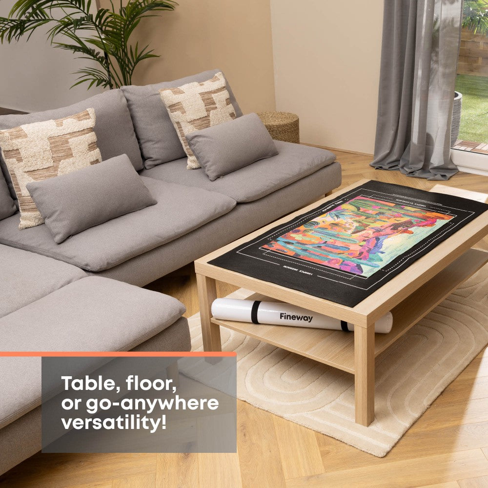 Puzzle Mat Roll Up Felt Mat For 1000 Piece Jigsaws
