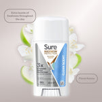Women Maximum Protection Anti-perspirant Cream, Clean Scent, 60ml | Set-of-6