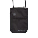 Logo Rfid Blocking Neck Pouch | One Size | Black