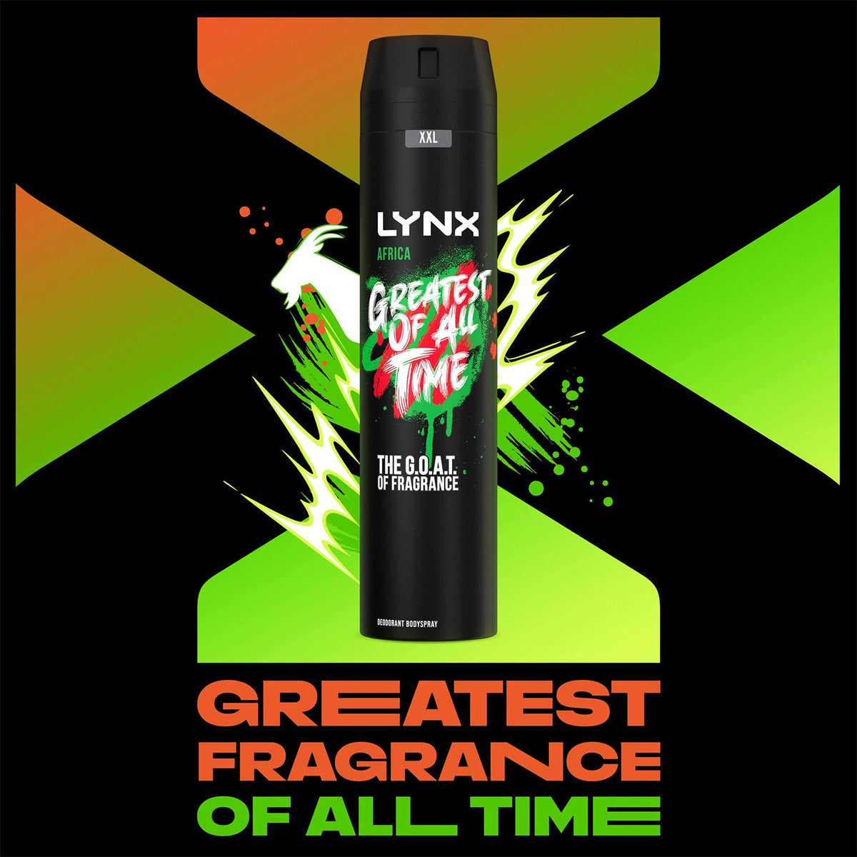 Xxl Africa 48-hour High Definition Fragrance Body Spray Deodorant, 250ml | Set of 36