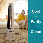 Cool + Purify Bladeless Fan With Free Msmarthome App