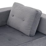 Folding Sofa Bed With Pillow | Grey