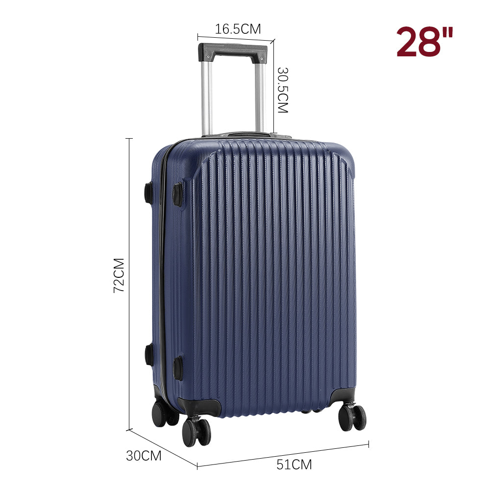 Hardshell Spinner Wheel Luggage Travel Suitcase | Blue