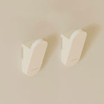 Towel Hook Coat Hook 2 Pieces White Compatible With Alife Collection