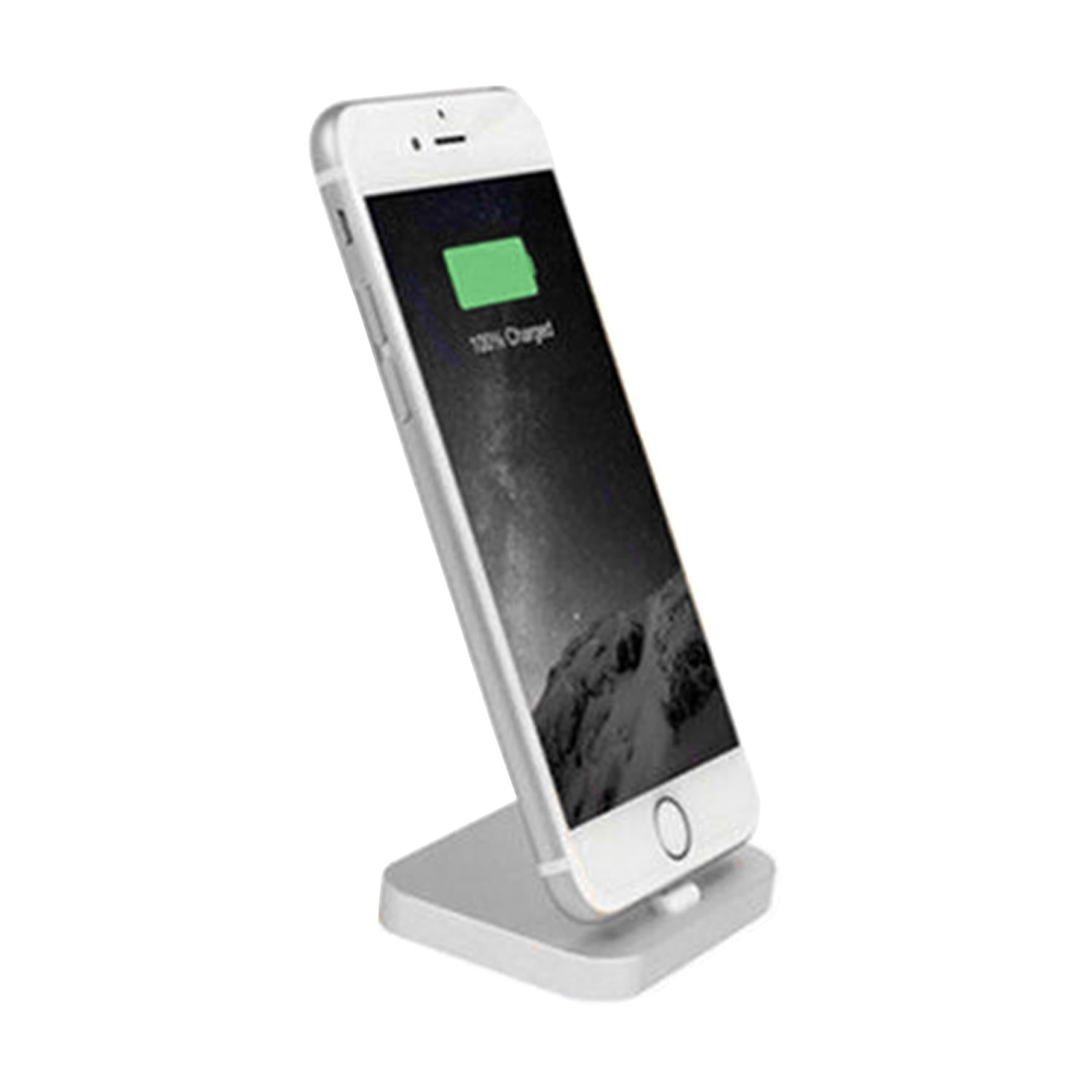 Aluminium Phone Dock Compatible With Eight-pin Devices | Silver