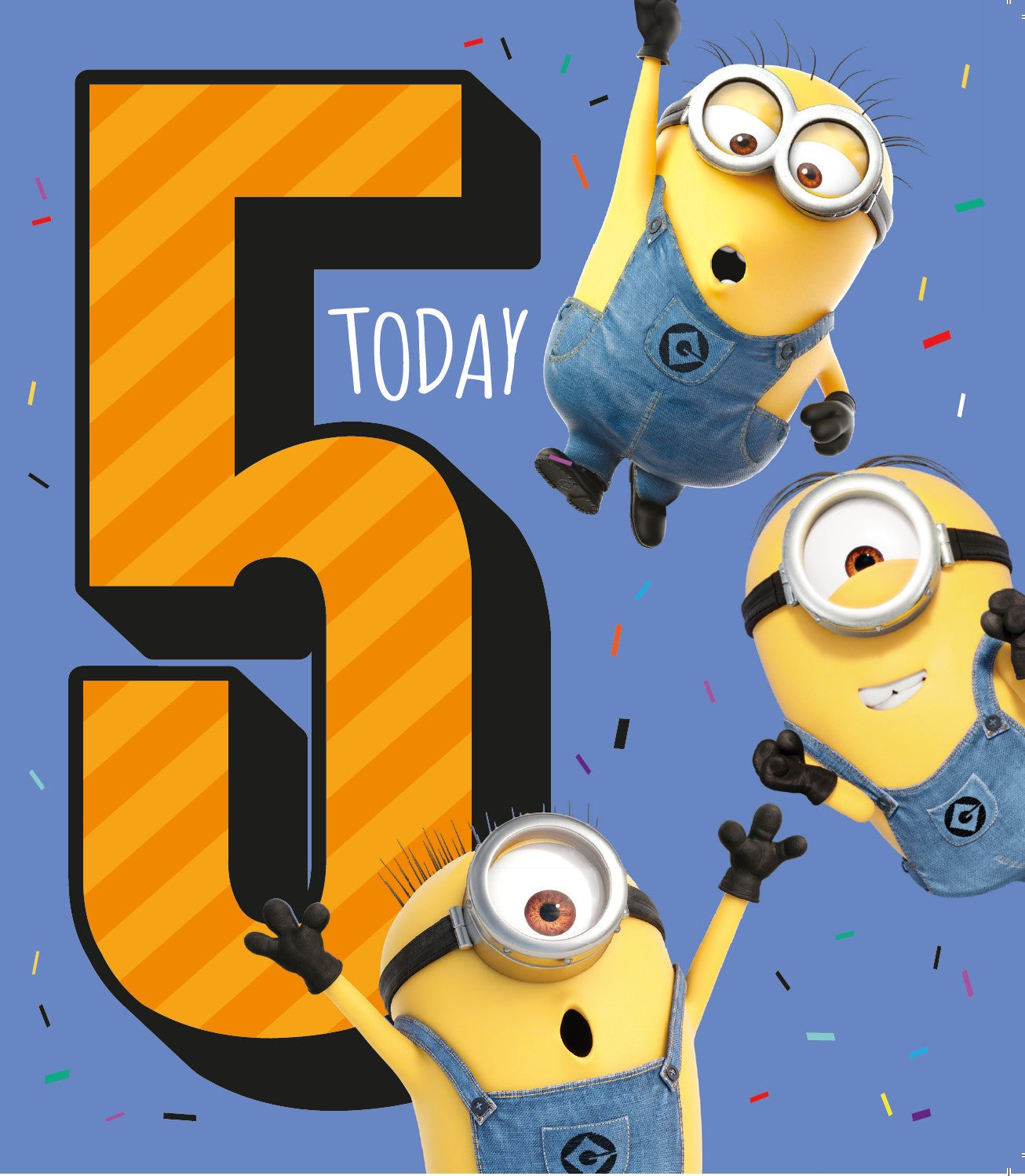 Age 5 Birthday Card Official Product