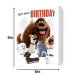 The Secret Life Of Pets The Secret Life Of Pets Birthday Sound Card Official Product