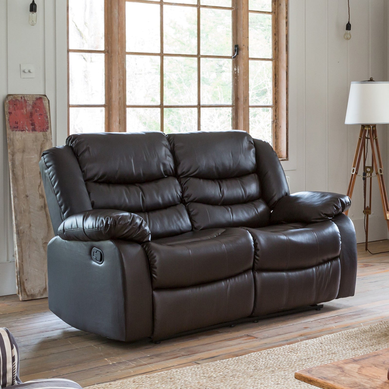 Brooklyn 2 Seat Recliner Sofa | 2 | Brown