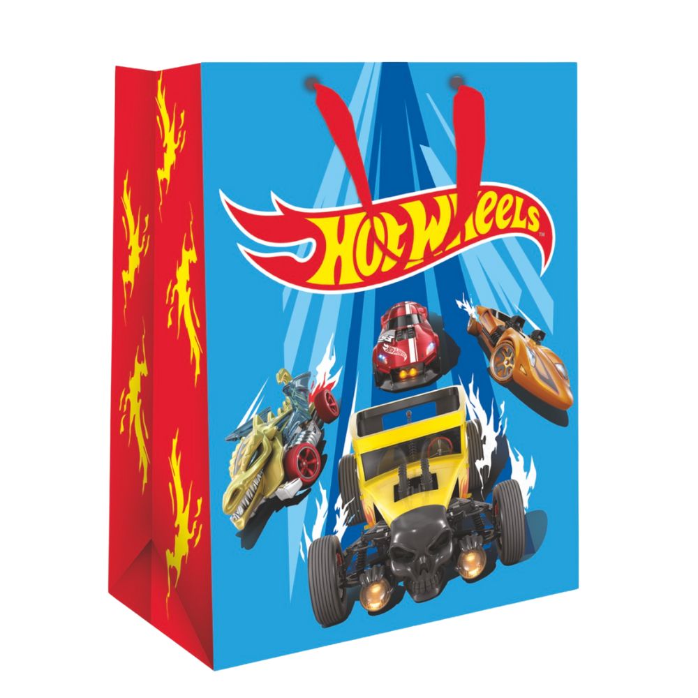 Hot Wheels Medium Gift Bag Official Product