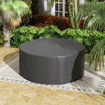 193cm Round Garden Cover, Black