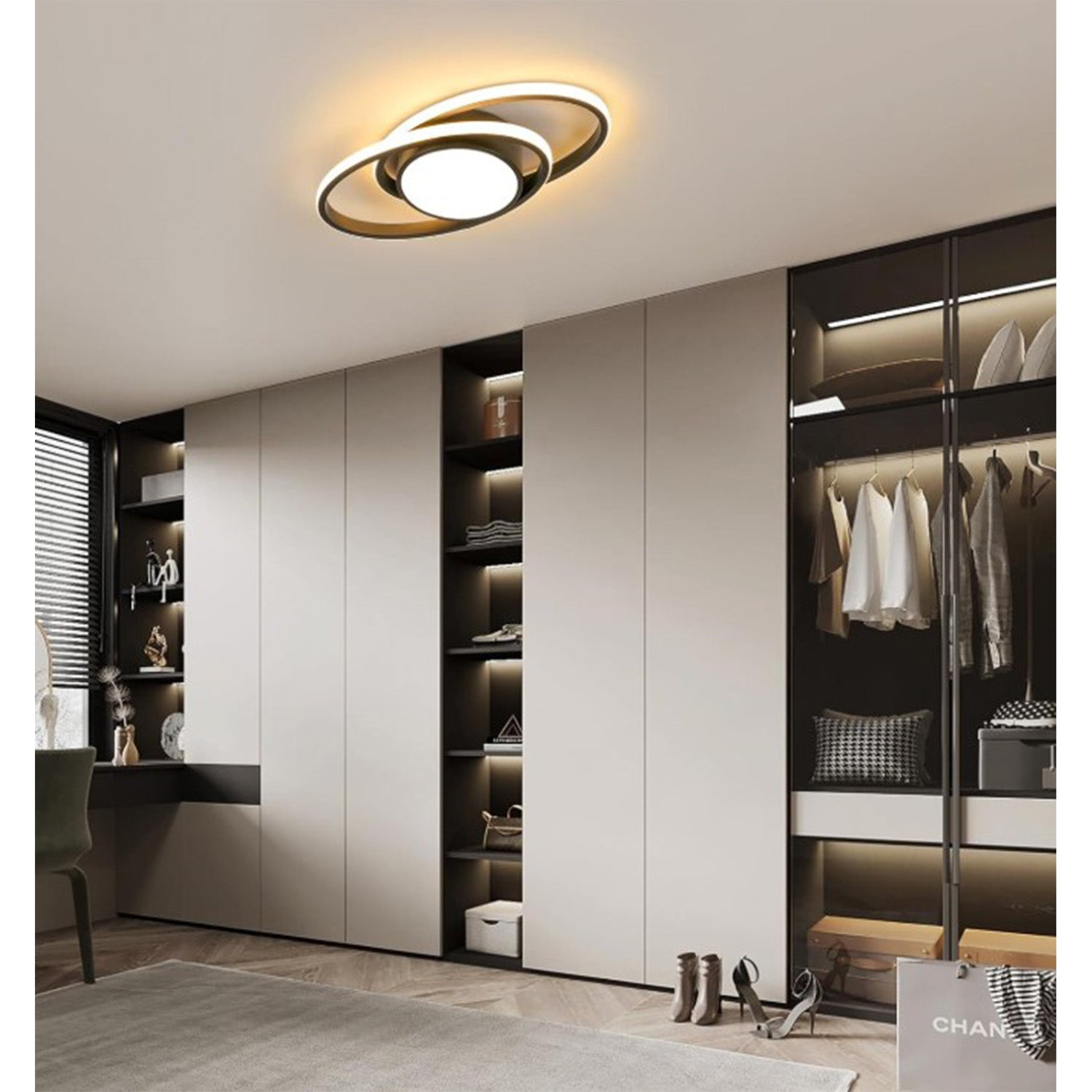 Bath Plus TB+ Modern Oval Led Ceiling Light