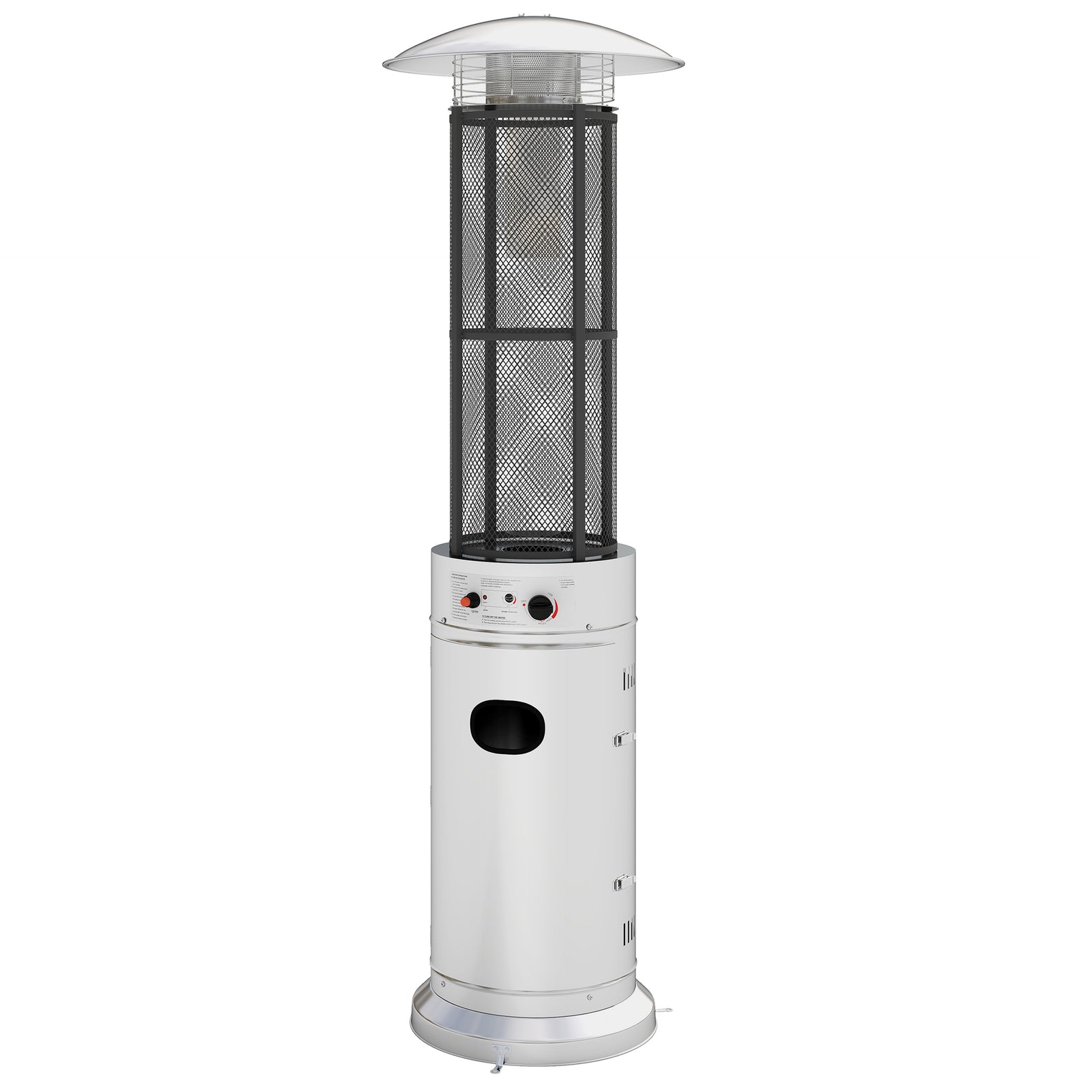 11kw Freestanding Patio Heater | Silver