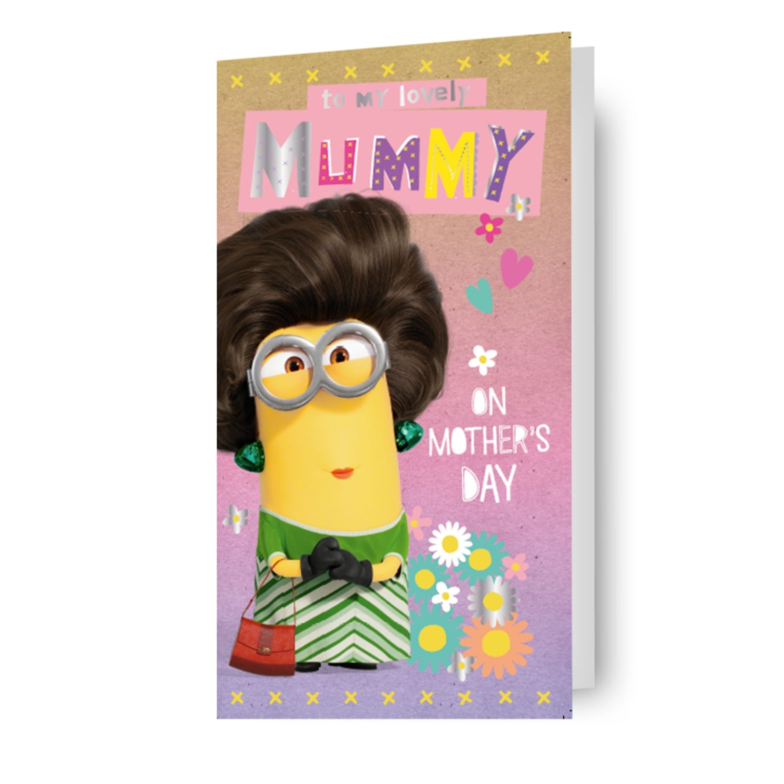 Minions 'lovely Mummy' Mother's Day Card Official Product
