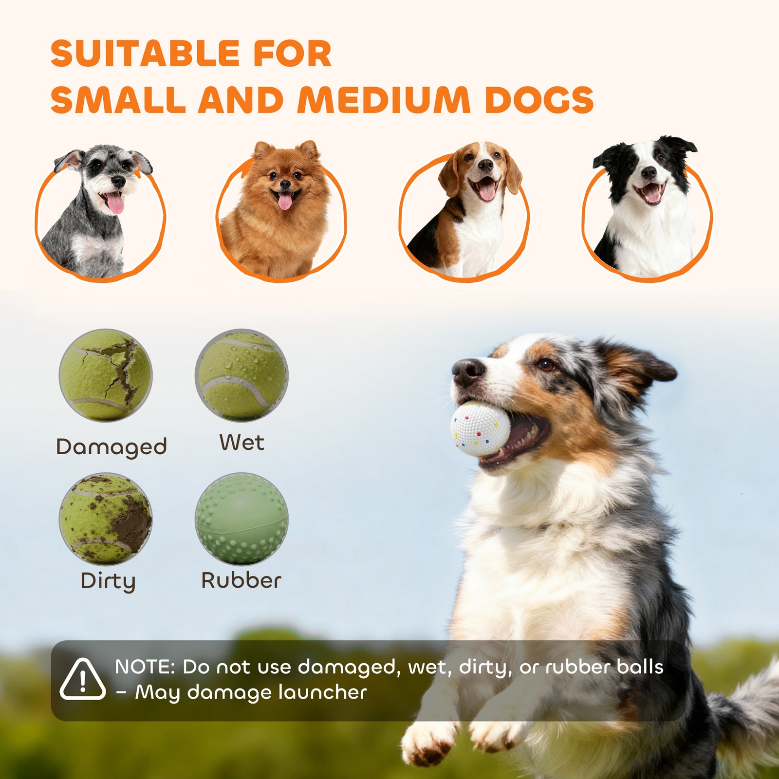 PawHut Automatic Dog Ball Launcher With 5 Etpu Tennis Balls, Green