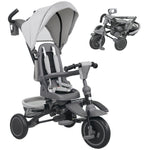 6 In 1 Kids Trike, Toddler Tricycle With Parent Handle | Grey