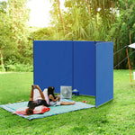 Camping Windbreak Foldable Wind Blocker | Blue