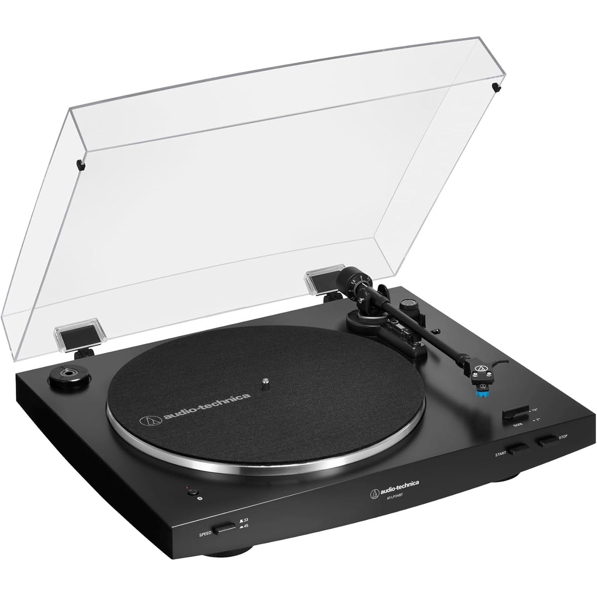 At-lp3xbt Fully Automatic Belt-drive Bluetooth Turntable | Black