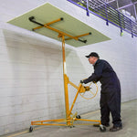 16ft Rolling Drywall Lifter Panel Hoist Jack Tool | Yellow