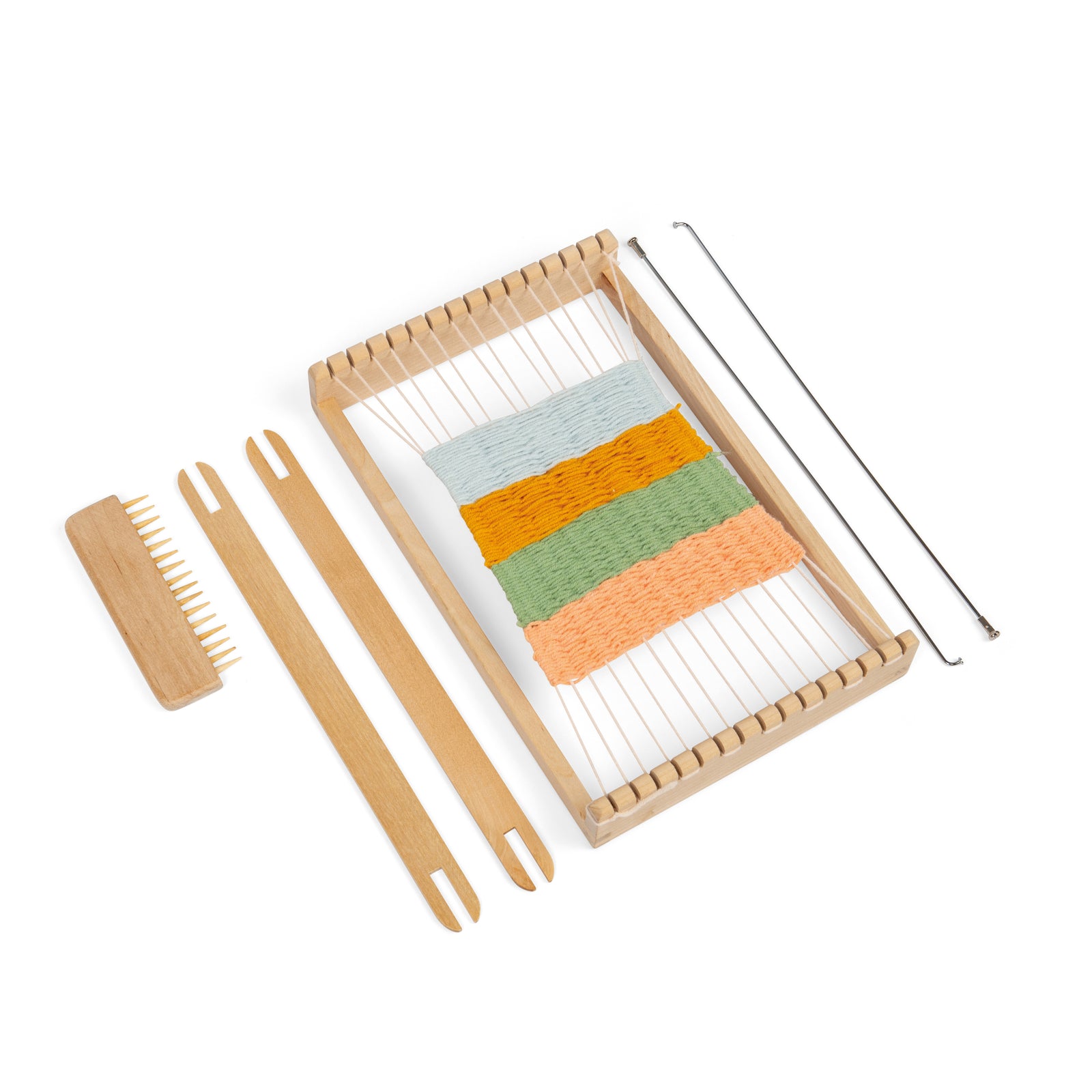 Bigjigs Toys Wooden Weaving Loom For Kids