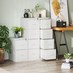 4 Drawer Filing Cabinet Steel File Cabinet For A4 | Extra Large | White