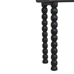 Artisan Furniture Spindle Linear Console In Solid Wood – Dark Brown Finish