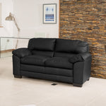 Genoa 2 Seat Sofa | 2 | Black