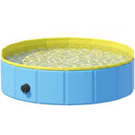 Dog Pool Dog Bath Tub Dog Paddling Pool | 100 x 30cm | Blue