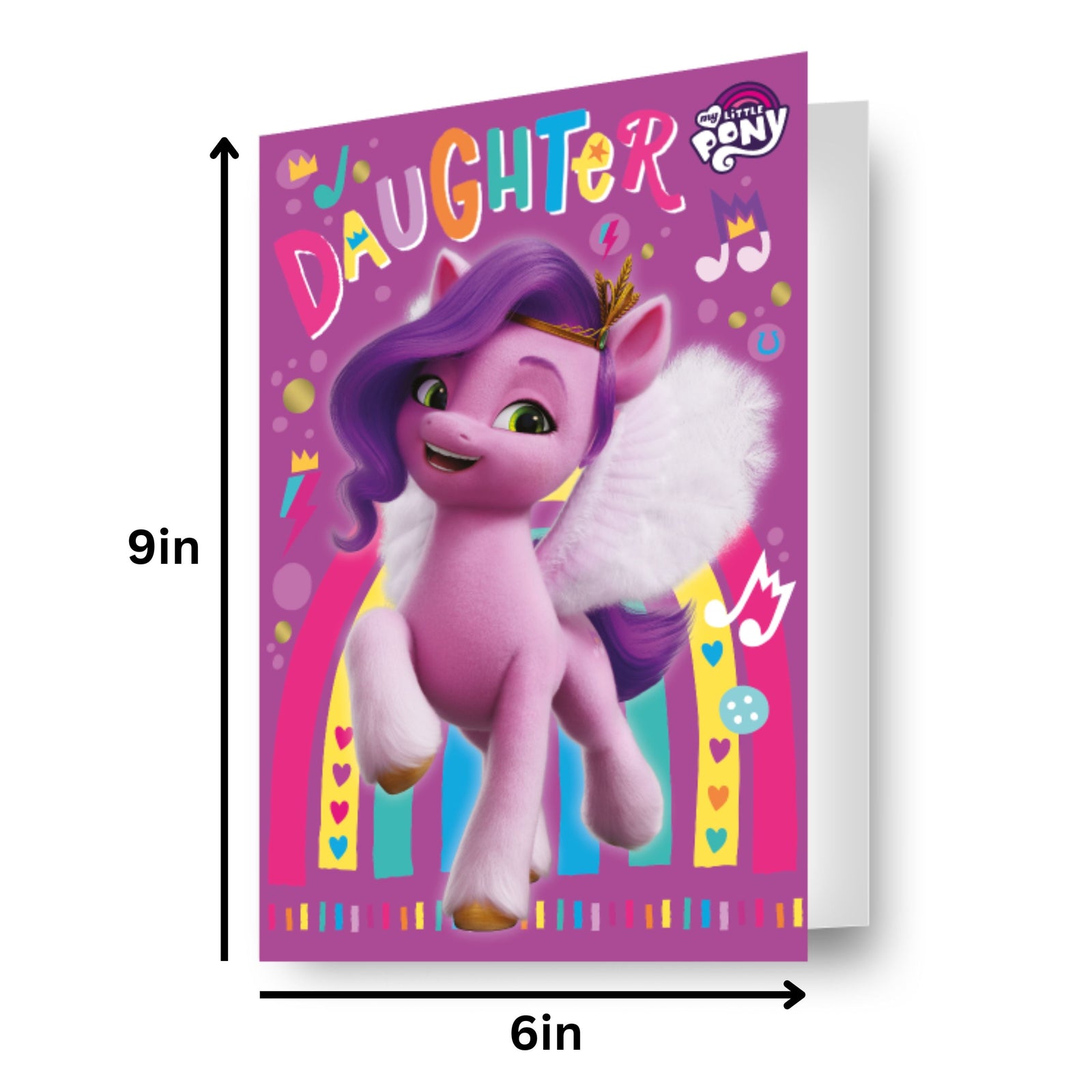 My Little Pony Daughter Birthday Card Official Product