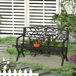 2 Seater Garden Bench Patio Vintage