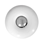 Vela White Led Ceiling Lamp 24w(120w) 42cm  Dimmable And Colour Temperature Adjustable Via Included Remote Control