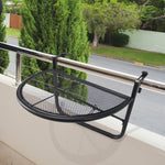 Semi-circular Attachable Balcony Hanging Table