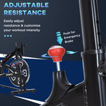 Exercise Bike Indoor Cycling With Lcd Monitor - Black | Black