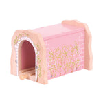 Pink Brick Tunnel for Wooden Train Sets