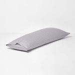 Egyptian Cotton Satin Stripe Housewife Pillowcase 330 Tc | Body | Grey
