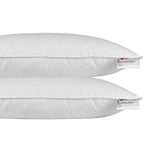 Duck Feather & Down Euro Continental Pillow Pair - 40cm X 80cm (16"x32")