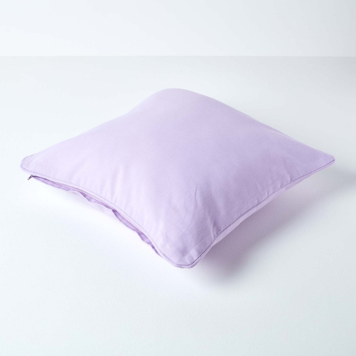 Cotton Plain Cushion Cover | 60cm x 60cm | Mauve